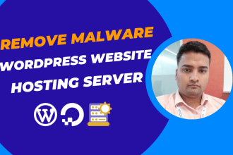 remove malware from wordpress website and hosting server