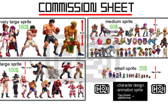 pixel art character design