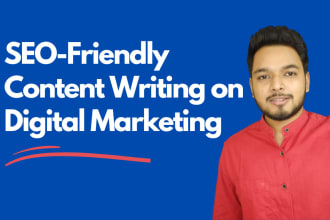 write content on digital marketing