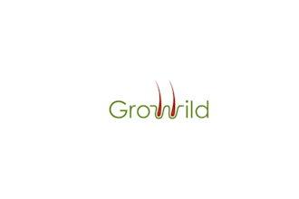 design hair growth and scalp oil logo