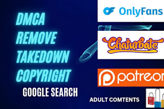 take down leaked contents from google under dmca