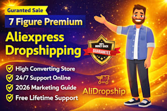 build alidropship aliexpress woocommerce dropshipping store ecommerce