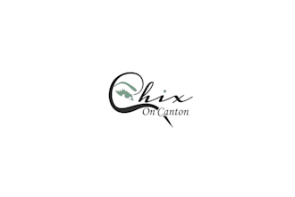 create a trendy and sophisticated logo for chix on canton