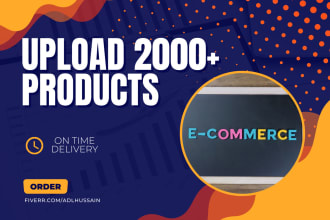 upload or edit products to shopify woocommerce amazon etsy ebay wix opencart etc