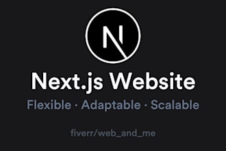 build you a nextjs website