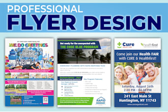 design a perfect promotional flyer for your brand