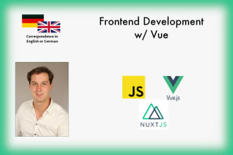 do frontend vuejs development