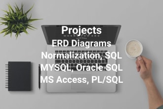do database tasks, erd, normalization, sql queries, pl sql