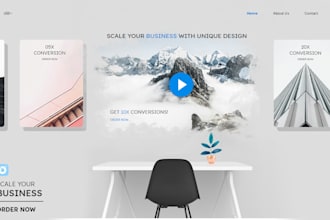design professional website banner, google ads, and shopify banners