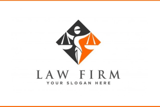 design a creative attorney and law firm logo