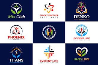 nonprofit, community, organization, charity, foundation welfare logo