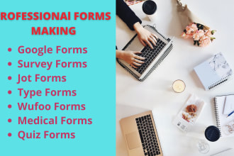 create survey forms, jotform, cognito form