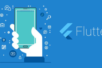 build mobile app using flutter for both ios and android