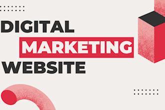 create digital marketing, business agency website