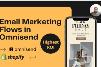 setup advance email marketing flows in omnisend