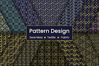 design seamless fabric print clothing and textile pattern