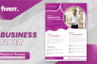 design business corporate professional flyer and leaflet