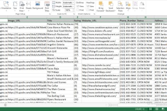 web scrape static websites or directory up to 10k records