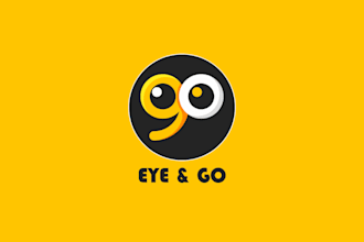 design a flat and minimalist logo