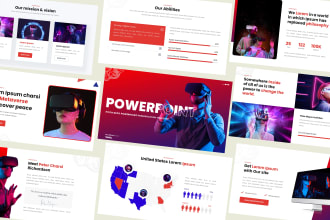 design business powerpoint presentation and pitch deck