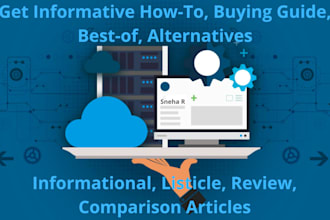 create an informative how to, buying guide articles
