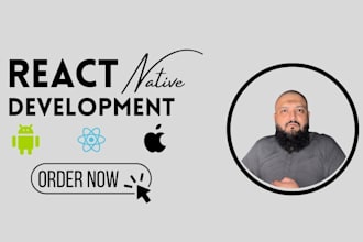 be your react native app developer, building mobile apps