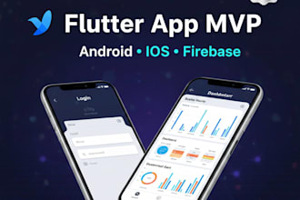 build scalable flutter mvp for startups, android and ios