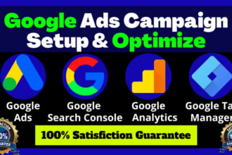 setup and manage result oriented google ads campaign