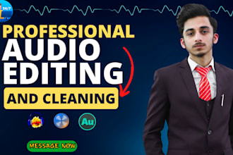 edit, clean and repair your audio files