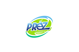 design a household laundry aid brand prez logo