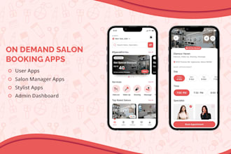 develop salon app for appointment booking