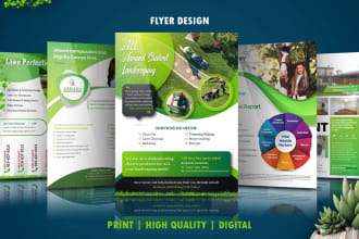design flyers, leaflets, business cards, and postcard