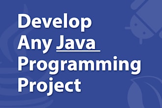 do any java programming project