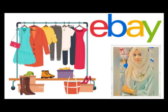 efficiently list clothes, shoes and bags for your store, im a lister