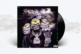 design album or single cover art
