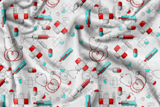 design unique seamless patterns for textile, fabric prints