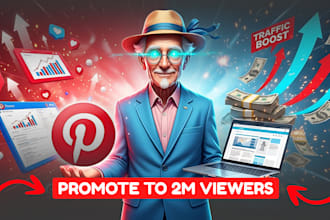 promote your product or website to my 2m pinterest audience