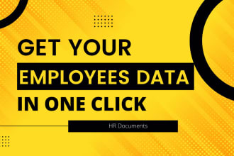 create HR policies, handbook, letters and all necessary documents