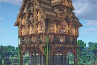 build anything inside minecraft