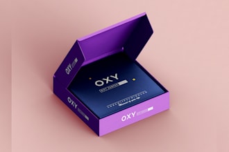 design product packaging gift box and mailer box