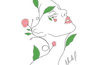 create minimalist tattoo design in my unique style