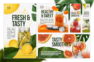 design premium quality web banner or ads