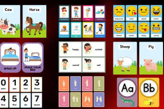 make kids flashcards and business cards