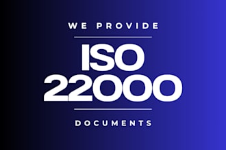 iso 22000 and haccp documents