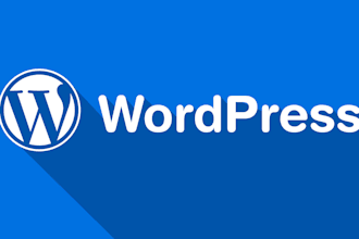 develop and design a wordpress website