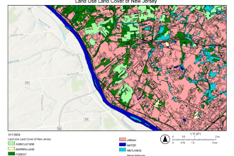 create gis maps using qgis and arcgis