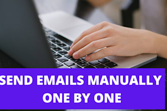 send email manually one by one within 24 hours