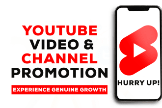 boost your youtube video views with organic promotion