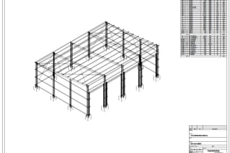 create steel fabrication drawings and design