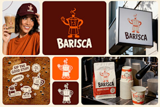 create a professional logo, brand identity and branding kit
